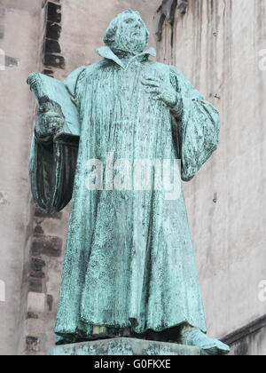 Impressioni da Magdeburg-Martin Luther Memorial Foto Stock