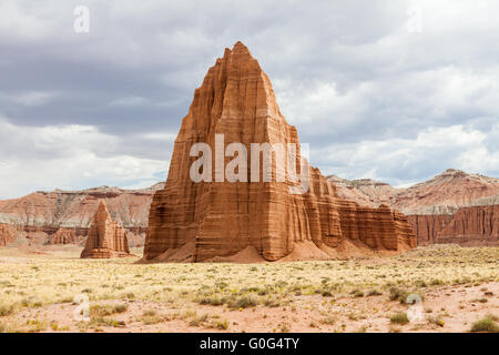 Parco nazionale di Capitol Reef, Cattedrale Valley Foto Stock