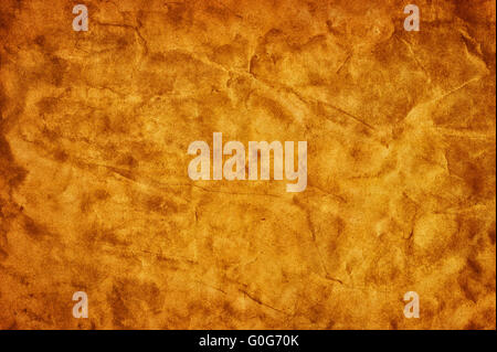 Il vecchio grunge carta increspata texture. Retro Vintage background Foto Stock