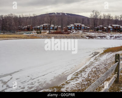 Paesaggio intorno timberline ski resort West Virginia Foto Stock