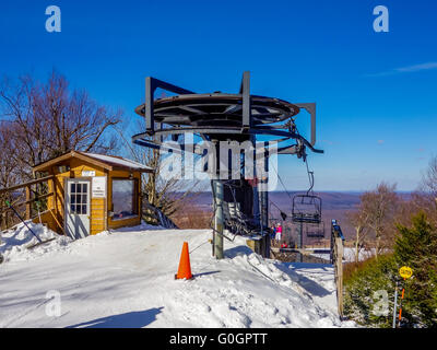 Paesaggio intorno timberline ski resort West Virginia Foto Stock