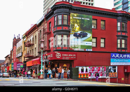 Chinatown di San Francisco Foto Stock