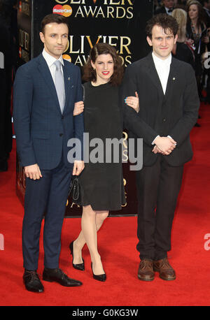 3 aprile 2016 - Jemina Rooper frequentando il Olivier Awards 2016 at Royal Opera House Covent Garden di Londra, Regno Unito. Foto Stock