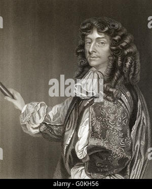 David Leslie, primo signore di Newark, c. 1600-1682, un ufficiale di cavalleria e Generale nella guerra civile inglese e scozzese di guerre civili Foto Stock