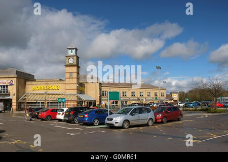 Morrisons supermercato a Darlington, County Durham, Inghilterra, Regno Unito. Foto Stock