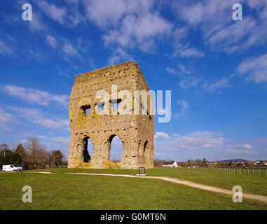 Autun in Frankreich, Janustempel - Autun in Francia, il Tempio de Janus Foto Stock