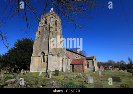 Chiesa di San Pietro a ovest di Lynn, Norfolk, Inghilterra. Foto Stock