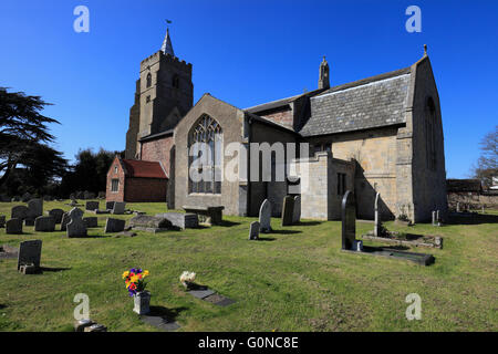 Chiesa di San Pietro a ovest di Lynn, Norfolk, Inghilterra. Foto Stock