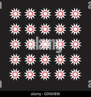 Vector seamless pattern. Moderna ed elegante struttura. Ripetizione piastrelle geometrica Illustrazione Vettoriale