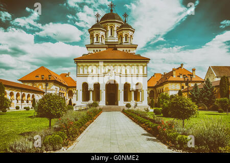 L incoronazione nella cattedrale di Alba Iulia, Romania Foto Stock