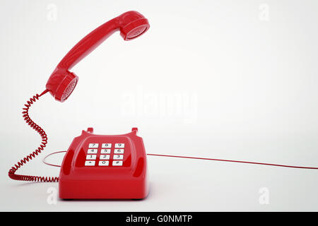 3D rendering telefono Foto Stock