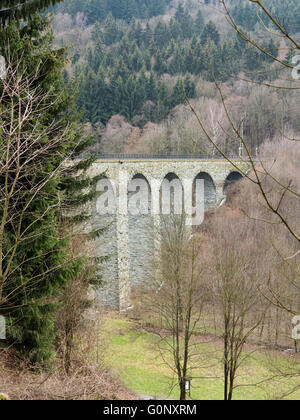 Antica pietra via di elevazione Foto Stock