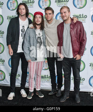 Philadelphia, PA, Stati Uniti d'America. Il 1 maggio, 2016. Islandese di Indie Rock Band Kaleo pongono a Radio 104.5's Block Party. Foto Stock