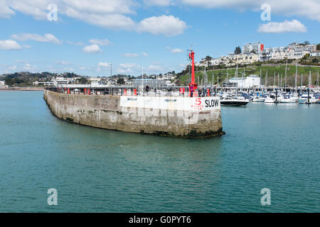 La principessa dal molo del porto di Torquay Foto Stock