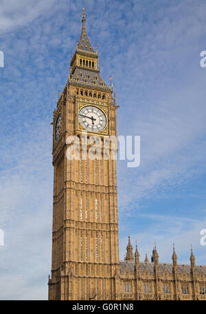 Famoso Big Ben Clock Tower a Londra, Regno Unito. Foto Stock