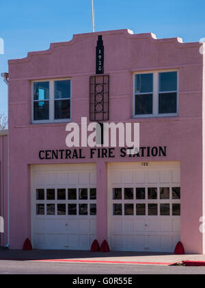 Stazione di fuoco centrale, Marfa, Texas. Foto Stock