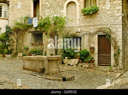 Saint-Paul de Vence Francia vicino a Nizza Foto Stock