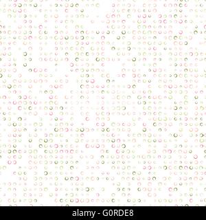 Colore cerchiata Seamless Illustrazione Vettoriale