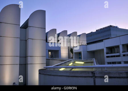 Archivio Bauhaus, Museo del Design, Klingelhoferstrasse, Tiergarten di Berlino, Germania / Klingelh?ferstrasse, Bauhaus-Archiv Foto Stock