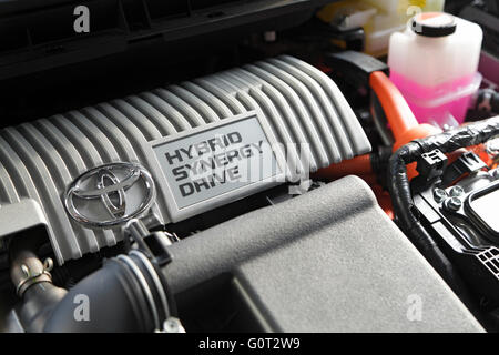L'Hybrid Synergy Drive, Toyota Prius, STATI UNITI D'AMERICA Foto Stock