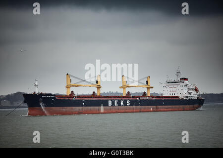 New york BEKS cargo turco nave portarinfuse Beks maritime Foto Stock
