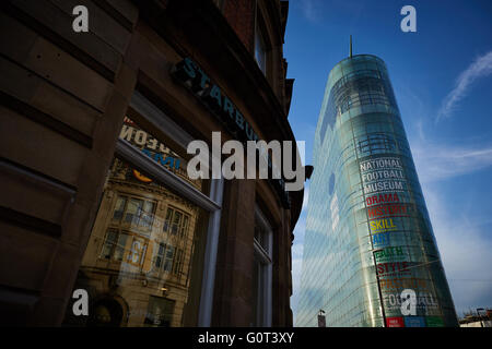 Urbis, Museo Nazionale del Calcio in Manchester Foto Stock