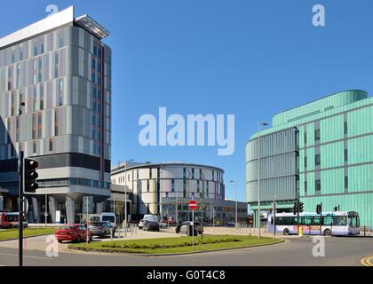 La Queen Elizabeth insegnamento universitario ospedale di Glasgow, Scotland, Regno Unito Foto Stock