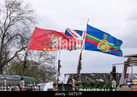 Rushden Cavalcata, vapore rally e county fayre. Foto Stock