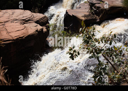 Karfiguela cade di Banfora, regione di Cascades , Burkina Faso Foto Stock