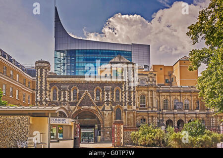 Abbazia di lettura porta lama e costruzione di Reading Berkshire REGNO UNITO Foto Stock
