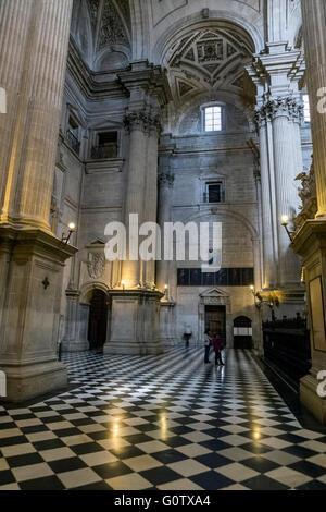 Vista interna della Cattedrale di Jaen, chiamato anche Assunzione della Vergine Duomo, capolavoro di Andres de Vandelvira, Jaen Foto Stock