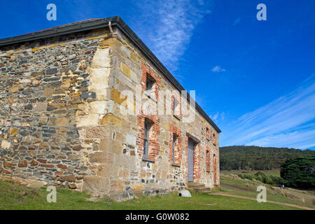 Il Commissariat Store a Darlington su Maria Island Foto Stock