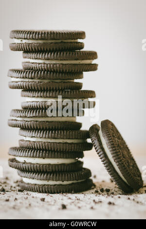 Biscotti al cioccolato Foto Stock