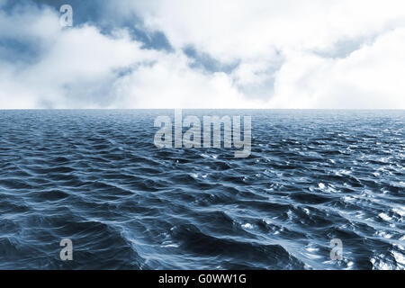 Immagine composita di blu oceano Foto Stock