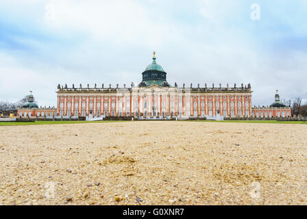 Nuovo palazzo nel Parco Sanssouci, Potsdam, Germania Foto Stock