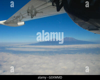 Antenna di Monte Kilimanjaro Foto Stock