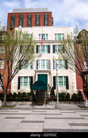 Blair House, parte del presidente della Guest House, Pennsylvania Avenue a Washington DC Foto Stock