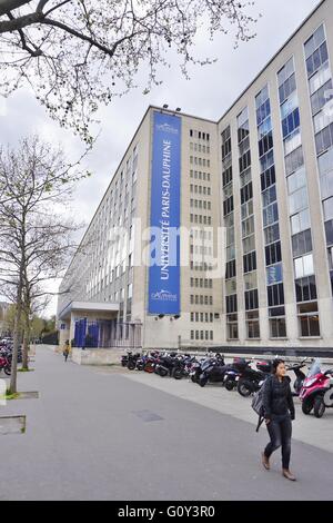 L'Universite Paris-Dauphine (Dauphine university) a Parigi, in una delle migliori università in Francia Foto Stock