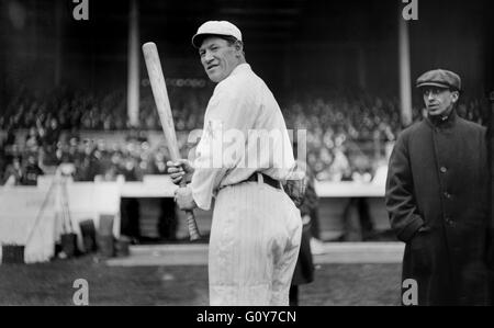 Jim Thorpe, giocatore di baseball della Major League, New York Giants, Polo Grounds, New York City, New York, USA, Bain News Service, 1913 Foto Stock