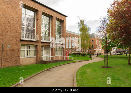 Wrexham Maelor Consiglio Guildhall l ufficio amministrativo per la contea di Wrexham Borough consiglio Foto Stock