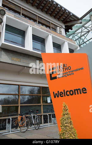 Edinburgh International Arena Arrampicata Ratho, Scotland, Regno Unito Foto Stock