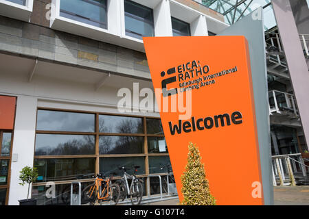 Edinburgh International Arena Arrampicata Ratho, Scotland, Regno Unito Foto Stock