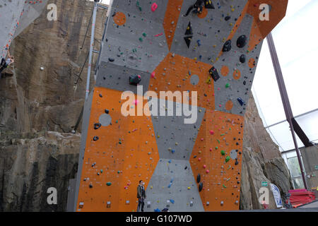 Edinburgh International Arena Arrampicata Ratho, Scotland, Regno Unito Foto Stock