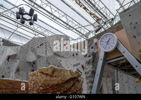 Edinburgh International Arena Arrampicata Ratho, Scotland, Regno Unito Foto Stock