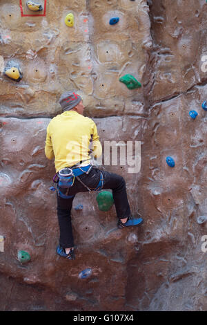 Edinburgh International Arena Arrampicata Ratho, Scotland, Regno Unito Foto Stock