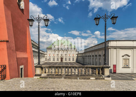 Il Palazzo Copper-Roof (Palac pod Blacha) è un palazzo in stile tardo barocco, Varsavia, Masovian, Polonia, Europa Foto Stock