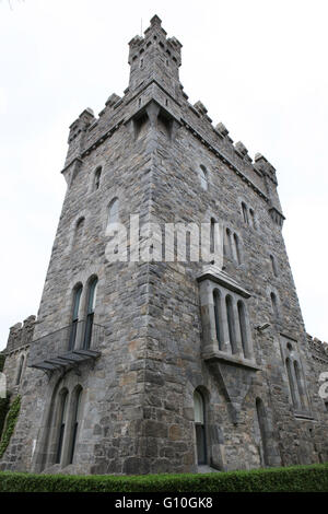 Il Castello di Glenveagh, Co Donegal, Irlanda Foto Stock