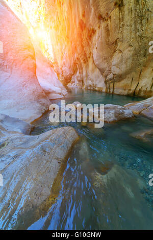 Vista incredibile di Goynuk canyon, Antalia, Turchia Foto Stock