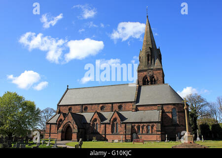 La Chiesa di San Barnaba, bromborough wirral Foto Stock