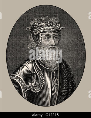 Edward III, 1312-1377, re d'Inghilterra Foto Stock